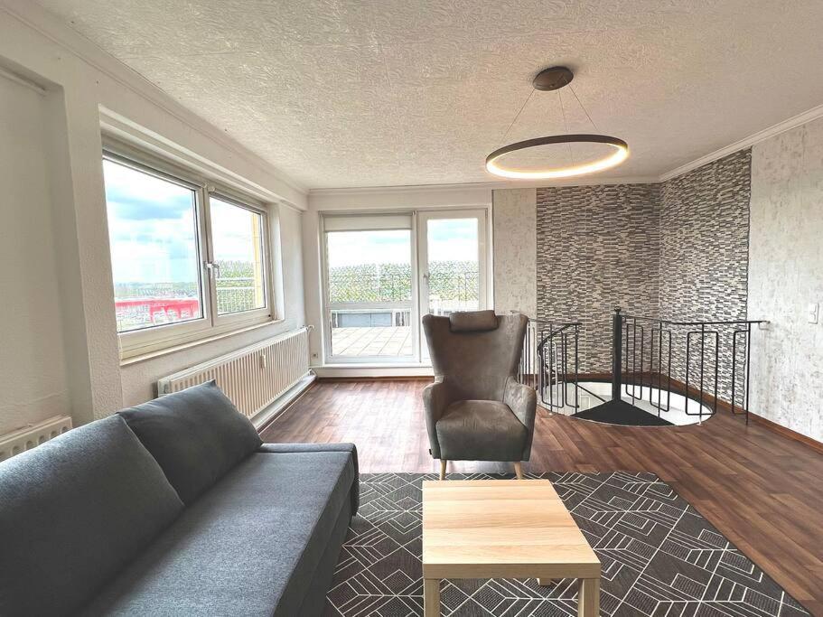 Maisonette Penthouse Laatzen - 5 Min To Messe Hannover Eksteriør billede